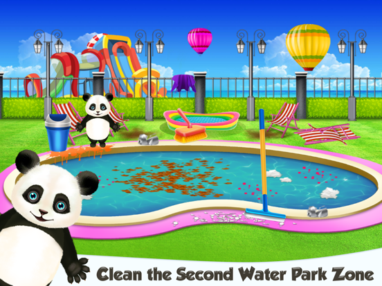 Water Park Cleaning iPad screenshot