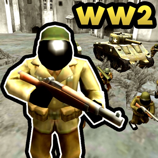 Stickman WW2 Battle Simulator Icon