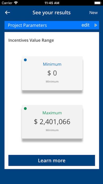 Scout Economics Calculator Screenshot