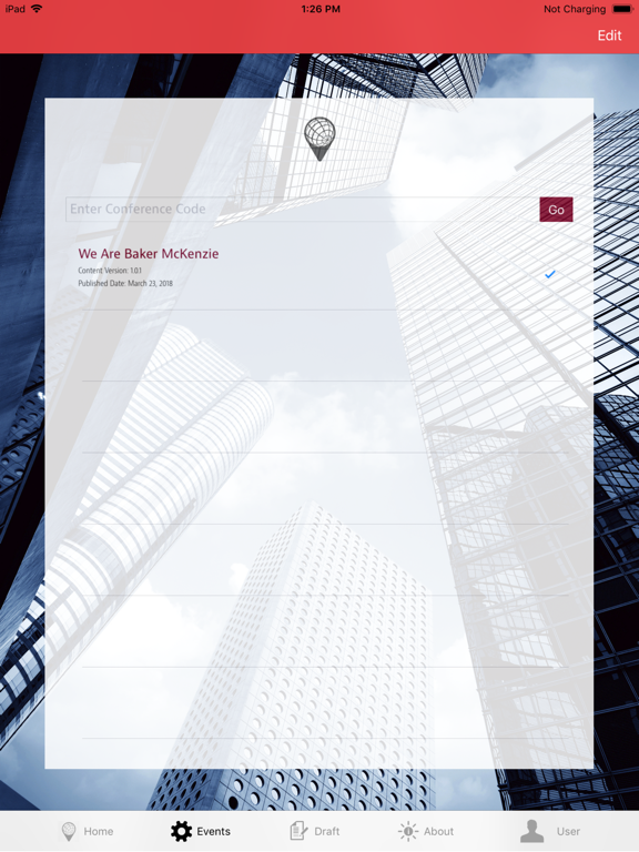 Screenshot #5 pour Global Meeting Events