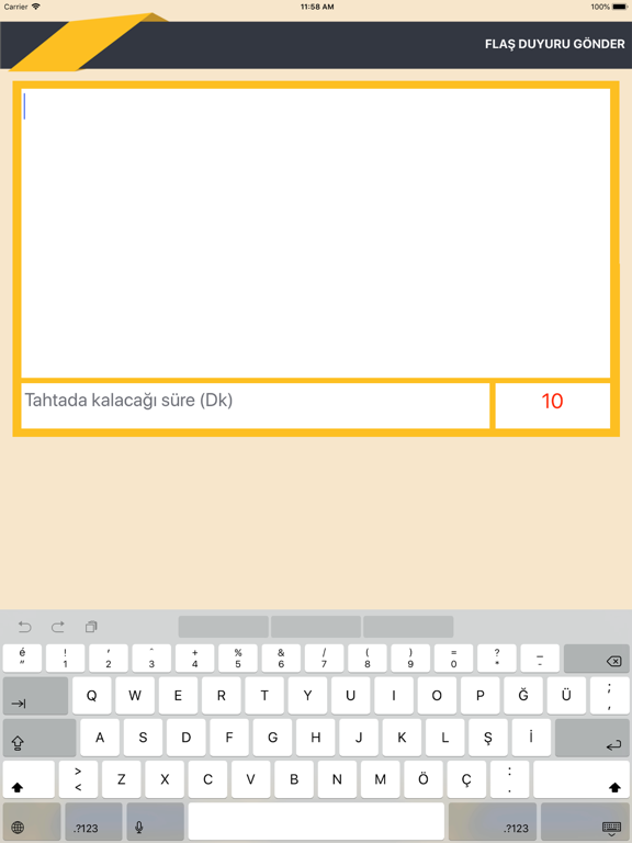 AKTAHTA iPad screenshot