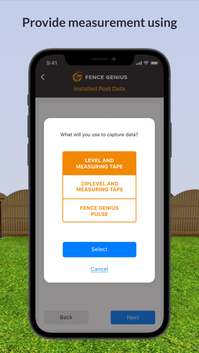 Fence Genius Measure & Install Screenshot
