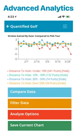 Game screenshot Quantified Golf apk