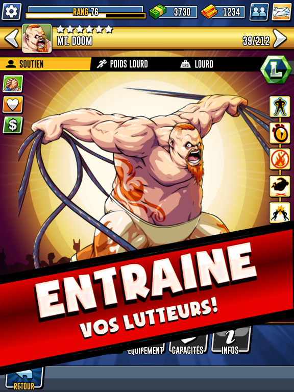 Screenshot #6 pour Muscle Hustle - PvP Wrestling