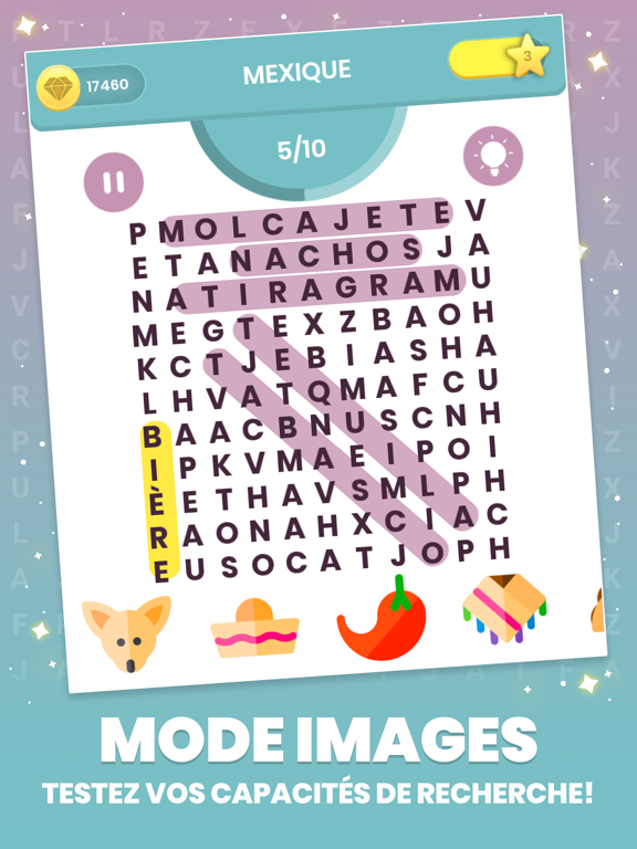 Screenshot #6 pour Mots cachés : 4 modes de jeu