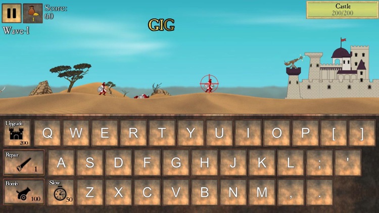 Type Defense: Write and Fight!