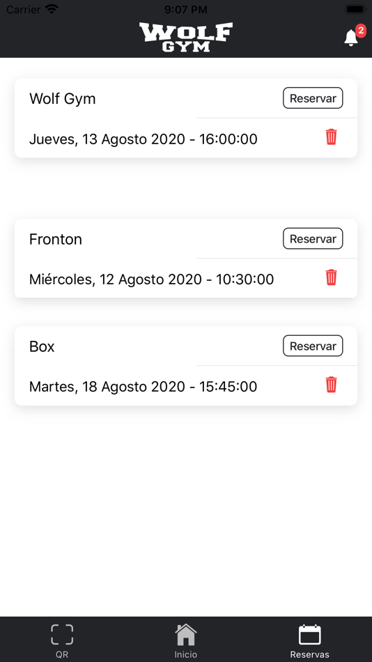 #3. Wolf Gym (iOS) 由: Francisco Salazar