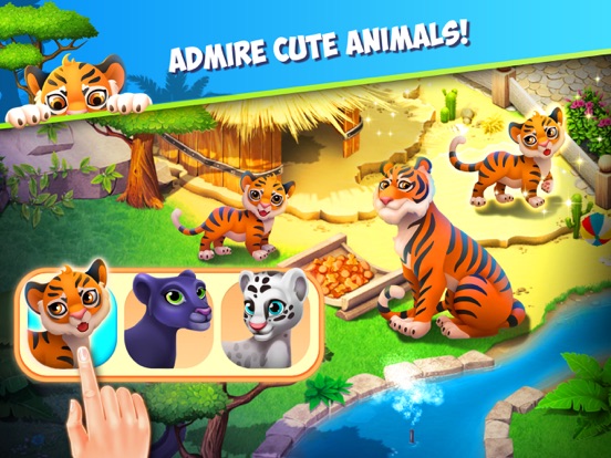 Family Zoo: The Story iPad app afbeelding 4