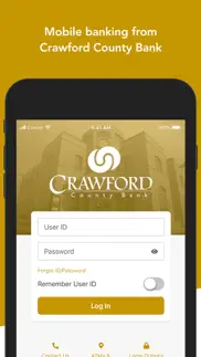 crawford county bank iphone screenshot 1