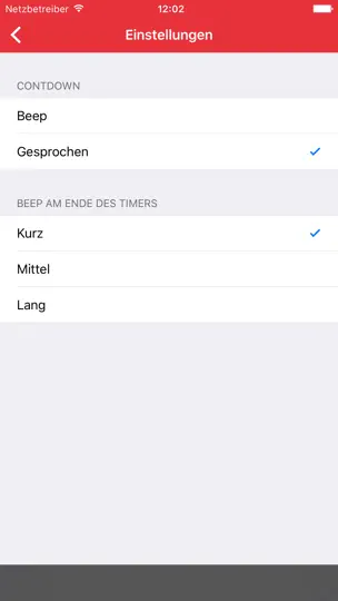 Screenshot von Rallye Timer auf dem iPhone 3