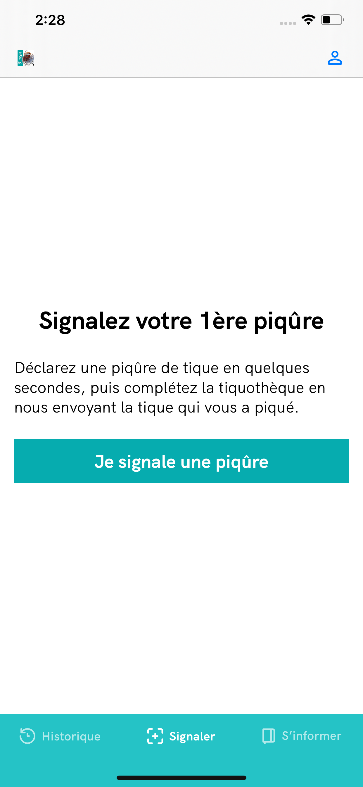 Signalement TIQUE