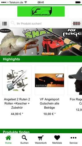 Game screenshot VF Angelsport Online Shop apk