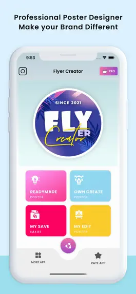 Game screenshot Flyer Creator Poster Maker Art apk