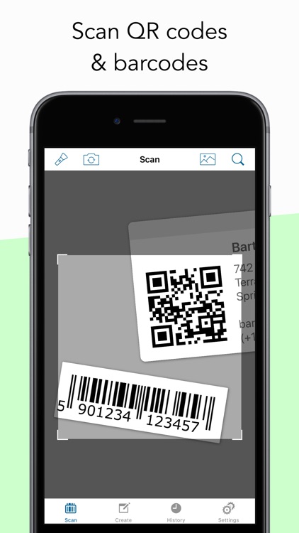 QR Code & Barcode Scanner ・