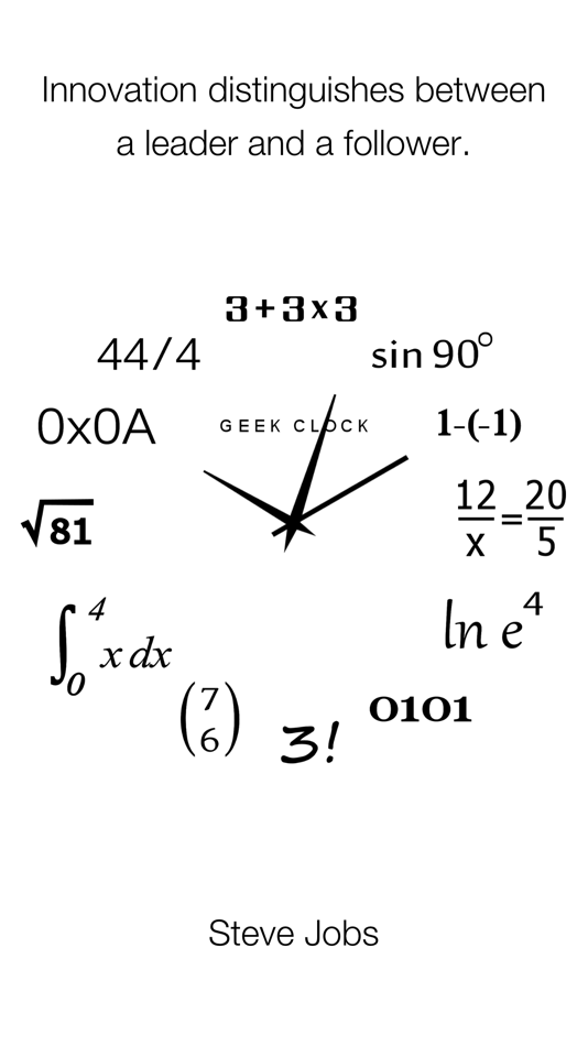 Analog Geek Clock - 1.0.8 - (iOS)