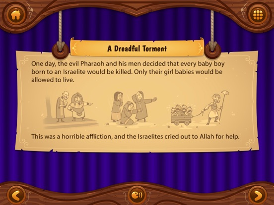 Muslim Tales iPad screenshot 6 - Games app