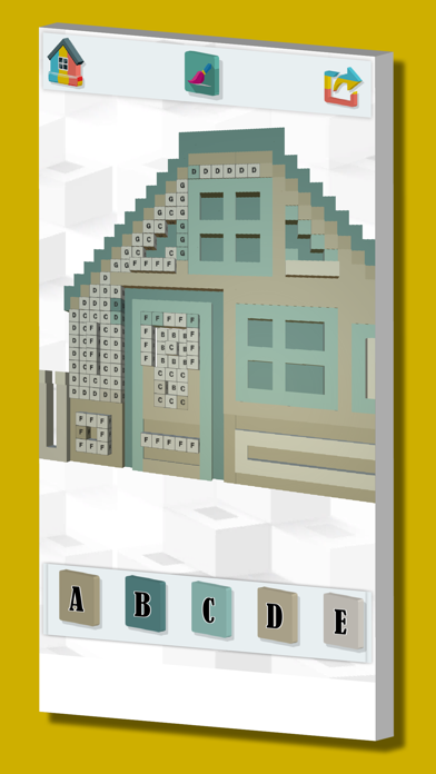 How to cancel & delete Color with number pixel art 3D from iphone & ipad 4
