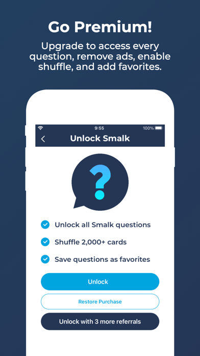 Smalk - The Question Game free Life and Time hack