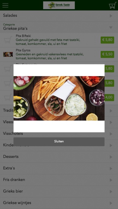Screenshot #1 pour The Greek Taste
