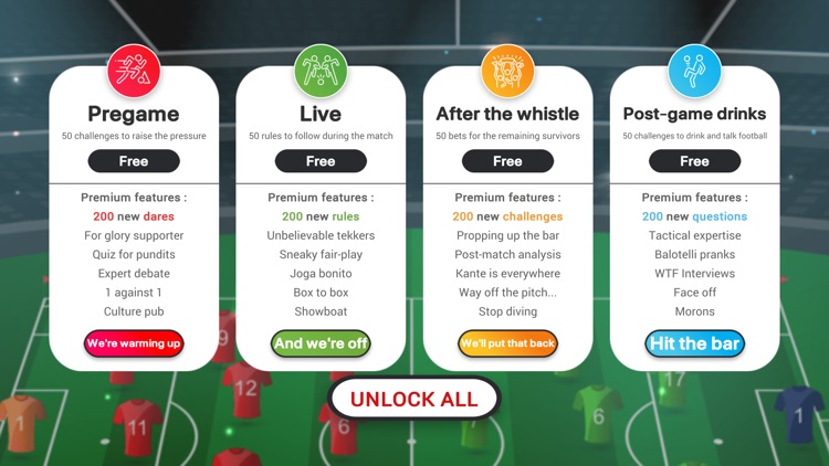 Third half | Drinking game app screenshot-3