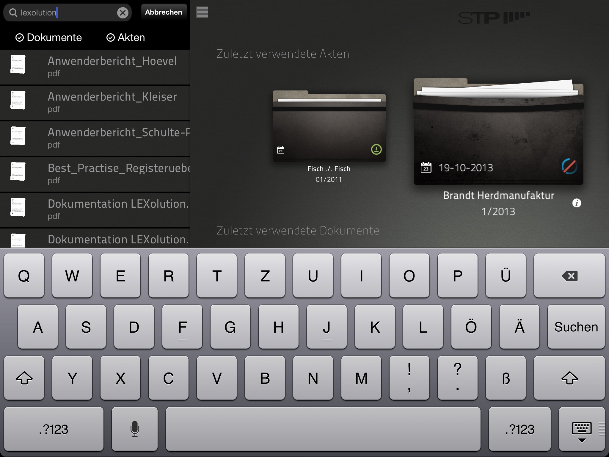 LEXolution.iDESK screenshot 2