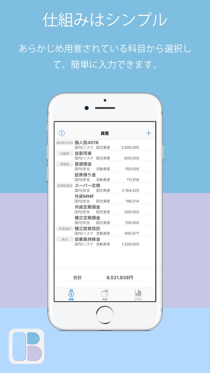 家計のバランスシート screenshot-3