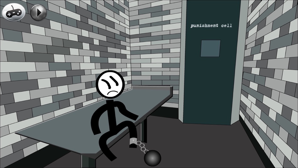 #1. Stickman Prison Breakout 4 (iOS) 由: Jacob Duffy