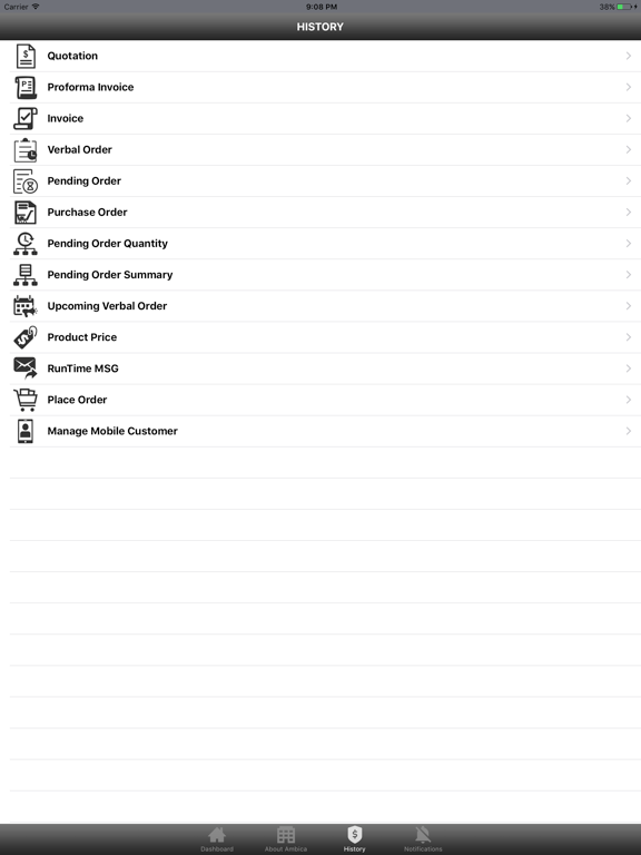 AmbicaGroup iPad screenshot 4 - Business app