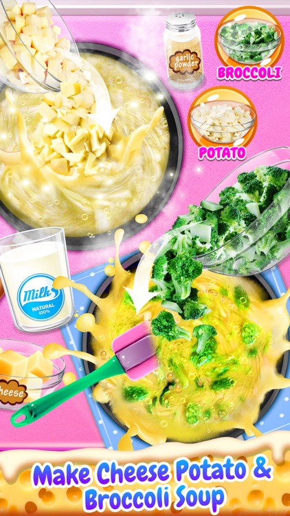 Cheese Soup - Yummy Food Fun