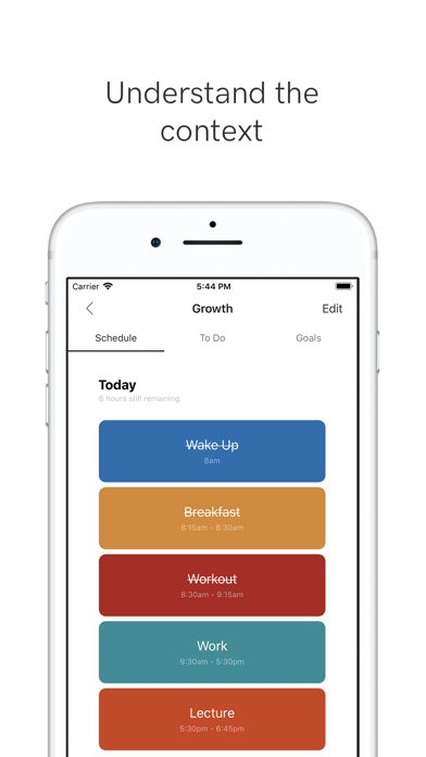 Growth - Daily Planner screenshot 3