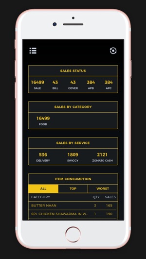 quick pos sale tracker