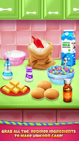 Game screenshot Birthday Cake - Unicorn Food apk