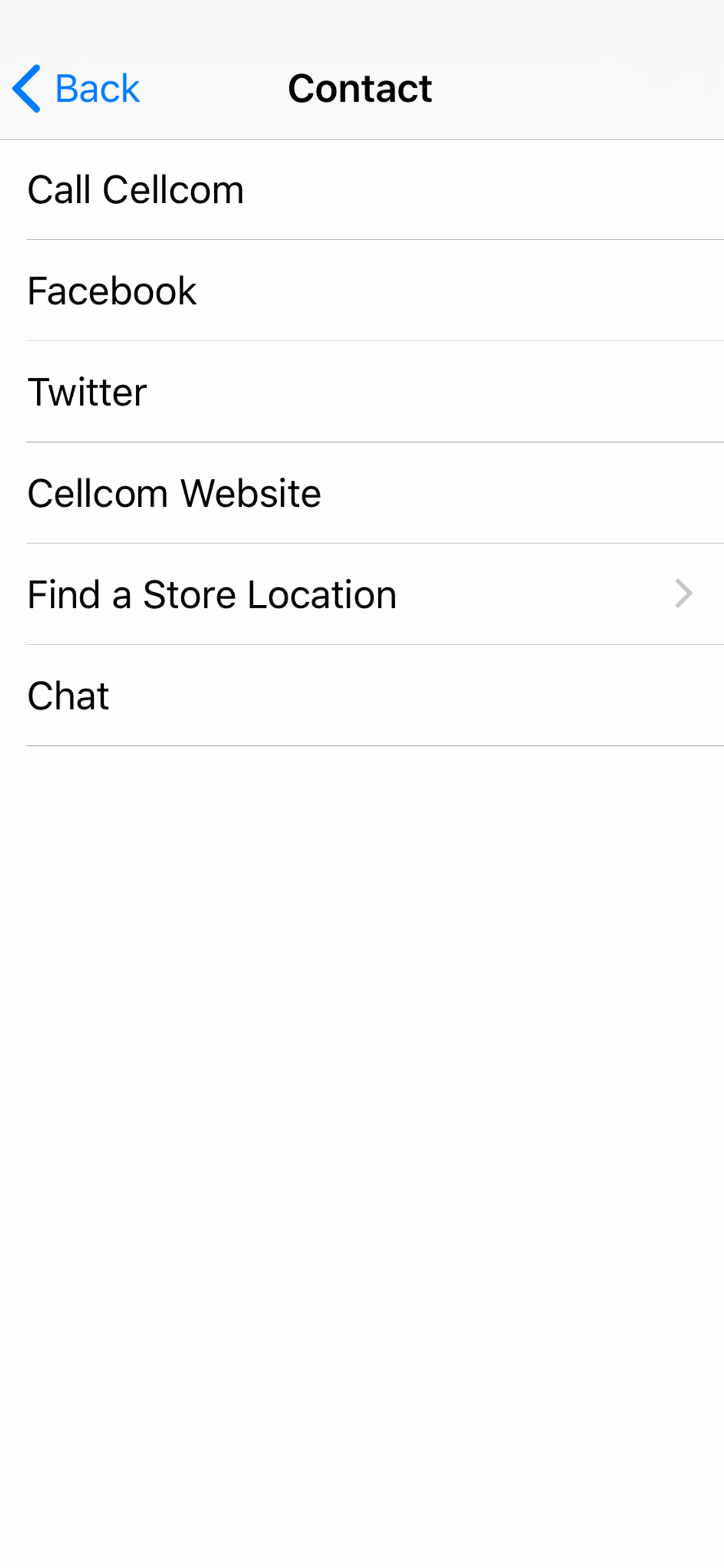 myCellcom App