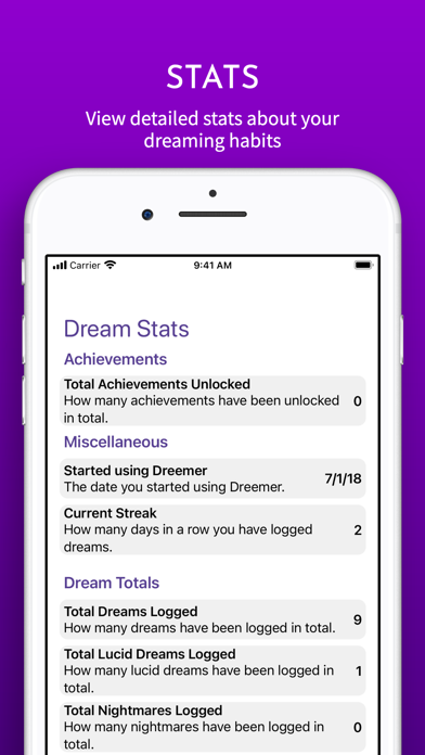 Dreemer - Dream Journal Screenshot