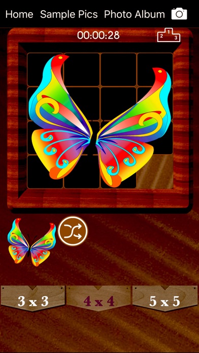 Sliding puzzle tiles Premium screenshot 3