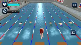 Game screenshot Real Water Swimming Pool Race apk