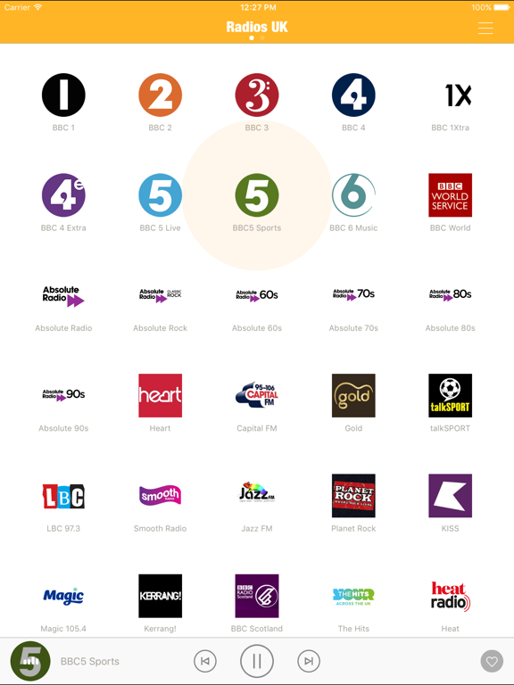Screenshot #4 pour Radios UK FM (British Radio)