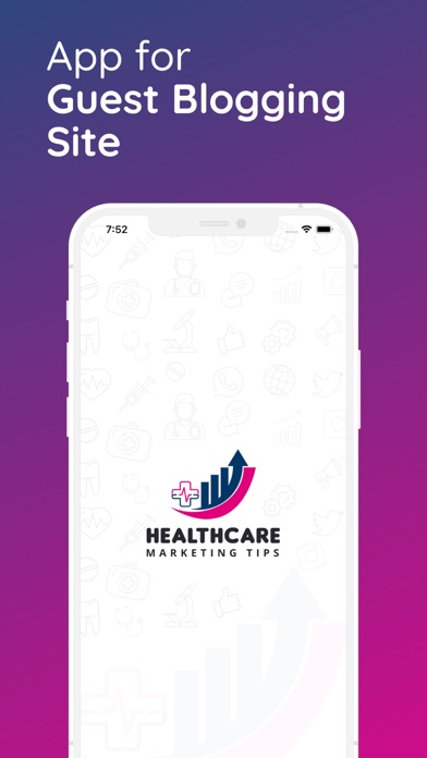 Healthcare Marketing Tips Screenshot