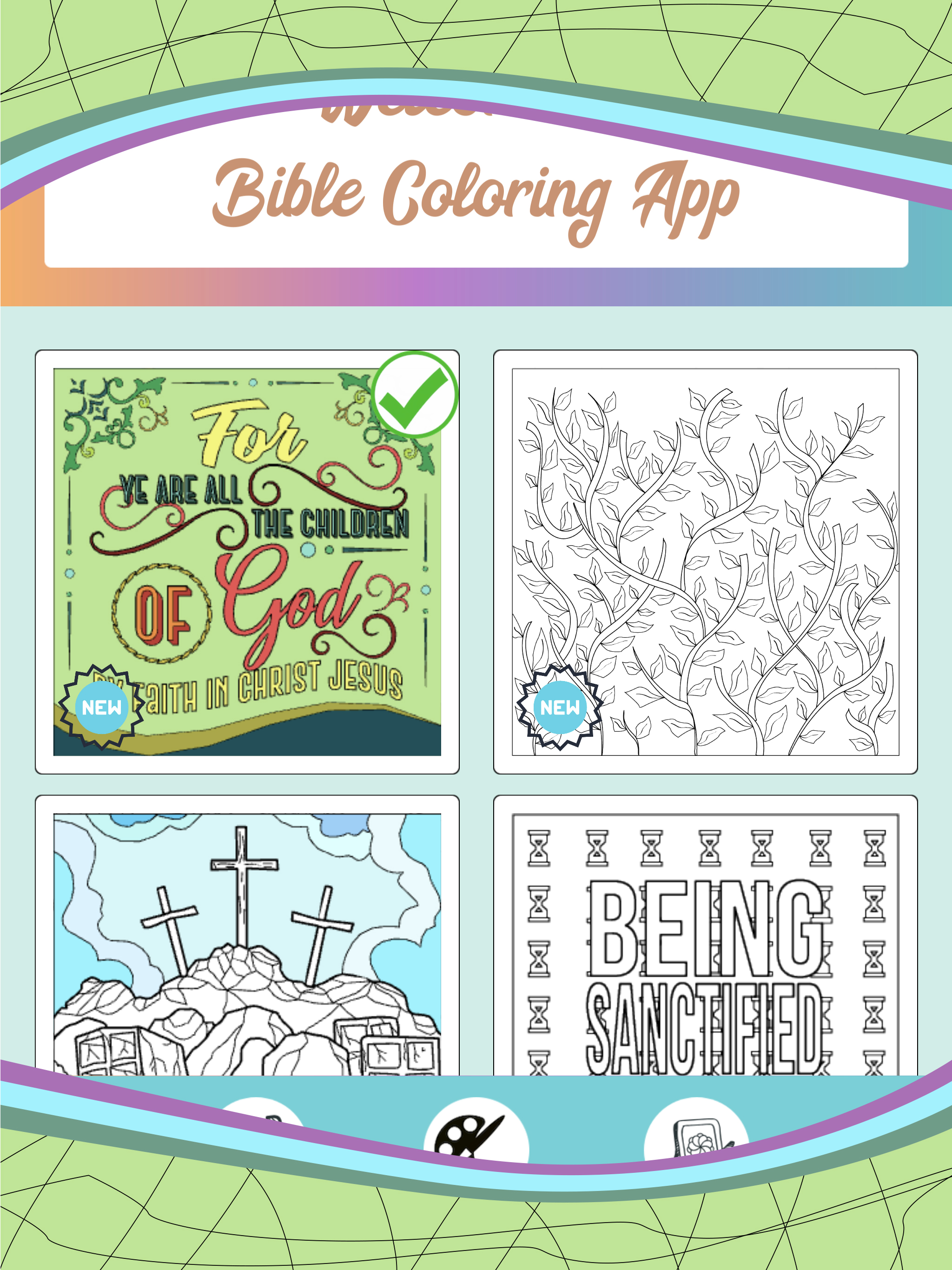 Bible Coloring Color By Number screenshot 9