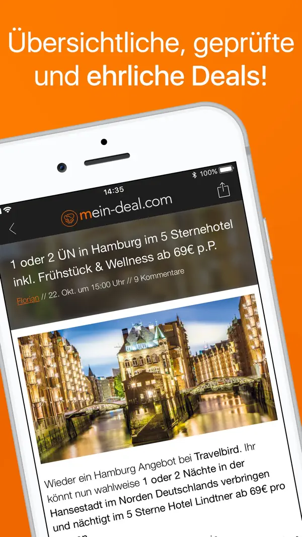 Mein Deal - Deals & Angebote iPhone App Screenshot 3 – Finanzen