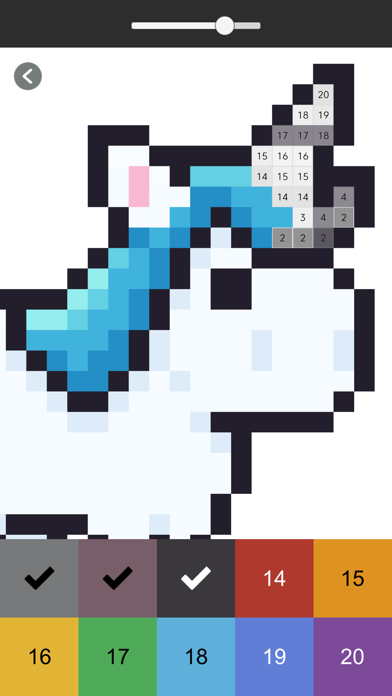 Screenshot #2 pour Pixel Color Paint by Number