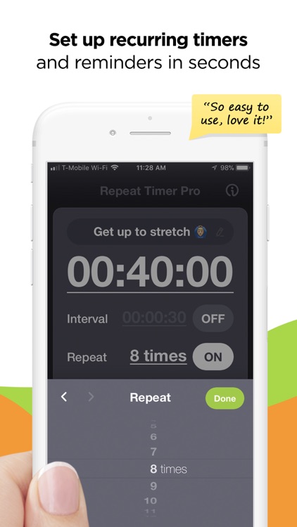 Repeat Timer Pro: Countdown