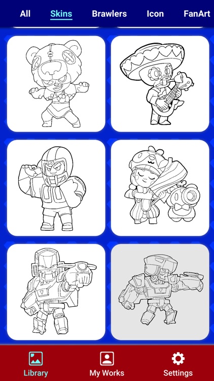 Coloring  Brawl Stars screenshot-6