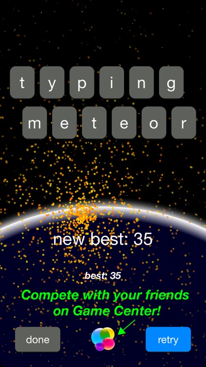 Typing Meteor - Save Earth! screenshot-4