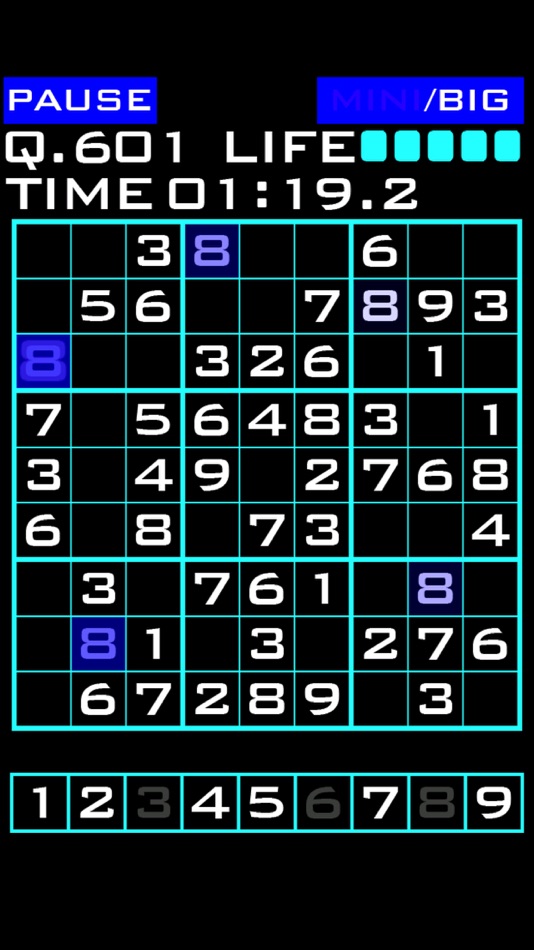 #4. MY NUMBER PLACE (iOS) 由: RUCKYGAMES CO., LTD.
