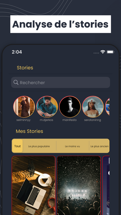 Screenshot #3 pour Instagram Followers Reports on