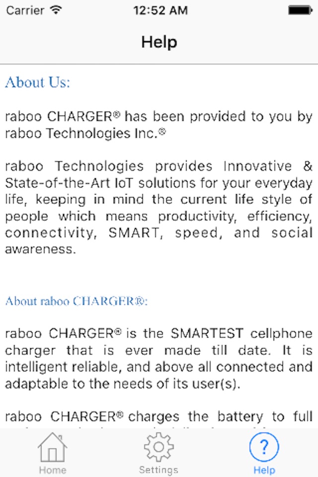 raboo CHARGER screenshot 2