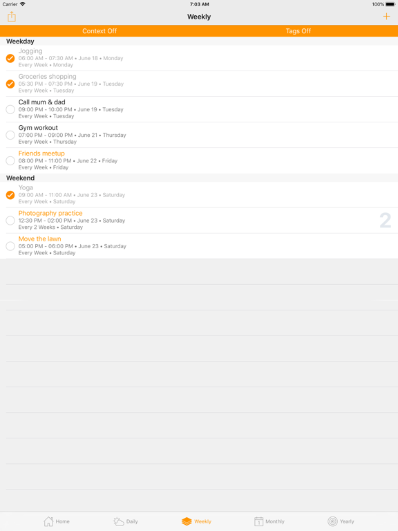 Screenshot #4 pour Routines