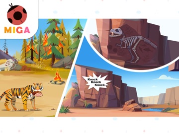 Miga Forest : puzzle iPad screenshot