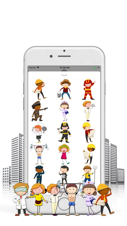 Occupation Character Stickers